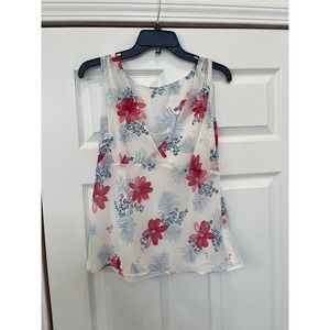 Women’s Ann Taylor Loft Sleeveless Blouse Size 10